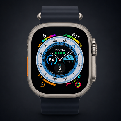 Watch Ultra Pro con 2 correas ( negro + blanco )