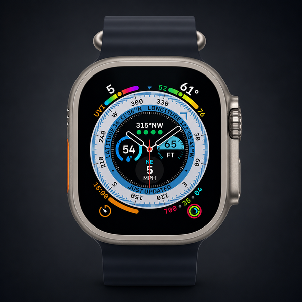 Watch Ultra Pro con 2 correas ( negro + blanco )