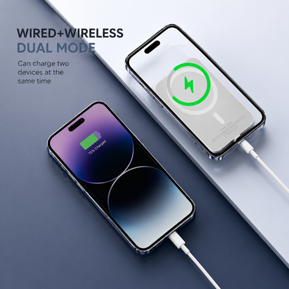 Bateria Externa  Inalámbrico tipo Magsafe 5000mAh
